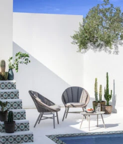 Dehner Balkonset Florenz, 3-teilig -Gartenmöbel Geschäft 4415550 WE MO 001 BalkonsetFlorenzNEU