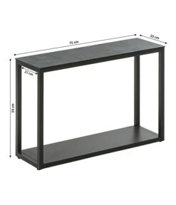 Dehner Beistelltisch Amsterdam, Ca. B75/H54/T23 Cm -Gartenmöbel Geschäft 4498598 WE BG 001 DehnerBeistelltischAmsterdam