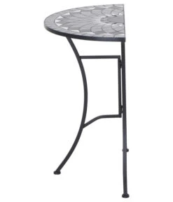 Siena Garden Mosaiktisch Como Halbrund, Ca. B35/H71/T70 Cm -Gartenmöbel Geschäft 4498796 WE FS 003 TischComoH71cm