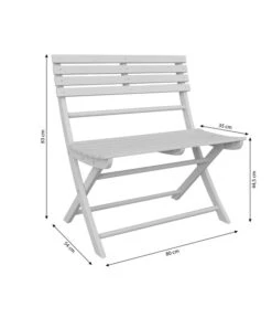 Dehner Klappbank Stavanger, 2-Sitzer 26 Dehner Klappbank Stavanger, 2-Sitzer -Gartenmöbel Geschäft 6666473 WE BG 001 KlappbankStavanger