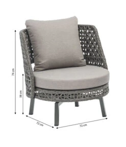 Dehner Balkonset Nizza, 3-teilig -Gartenmöbel Geschäft 6670962 WE BG 001 DehnerBalkonsetNizzaSessel