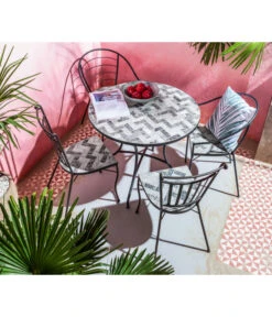 Dehner Mosaikstuhl Letizia -Gartenmöbel Geschäft 6702211 WE MO 001 DehnerMosaikStuhlLetiziaNeu