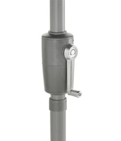 Dehner Schirm Milos, Rund, Ca. Ø294 Cm -Gartenmöbel Geschäft 6702864 WE DE 002 SchirmMilosHellgrauNeu