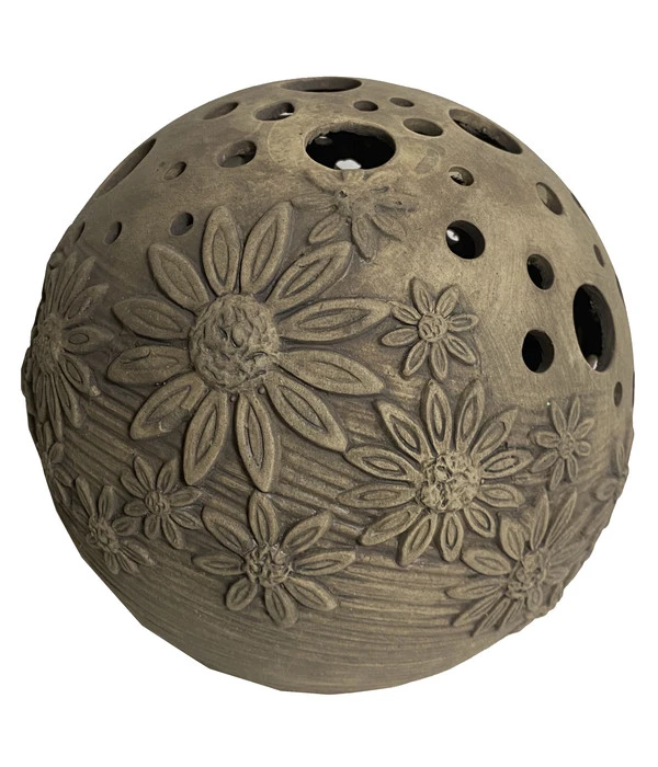 Dehner Steinkugel Blume, Ø23 Cm 3 Dehner Steinkugel Blume, Ø23 Cm