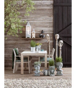 Dehner Stapelstuhl Stockholm -Gartenmöbel Geschäft 6714695 6713820 WE MO 002 Landhausgarten