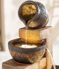 Dehner Polyresin-Gartenbrunnen Monterry, Ca. H117,5 Cm -Gartenmöbel Geschäft 6742472 WE DE 002 DehnerPolyresinGartenbrunnenMonterryNEU