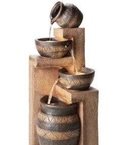 Dehner Polyresin-Gartenbrunnen Monterry, Ca. H117,5 Cm -Gartenmöbel Geschäft 6742472 WE DE 004 DehnerPolyresinGartenbrunnenMonterryNEU