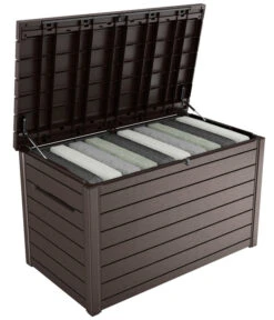 Keter Auflagenbox Ontario, 870 Liter, Ca. B147/H86/T83 Cm -Gartenmöbel Geschäft 6894919 WE DE 001 AuflagenboxOntario