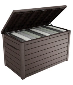 Keter Auflagenbox Ontario, 870 Liter, Ca. B147/H86/T83 Cm -Gartenmöbel Geschäft 6894919 WE DE 002 AuflagenboxOntario