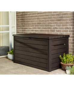 Keter Auflagenbox Ontario, 870 Liter, Ca. B147/H86/T83 Cm -Gartenmöbel Geschäft 6894919 WE MO 002 AuflagenboxOntario