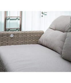 Dehner Geflechtlounge Bologna, 5-teilig -Gartenmöbel Geschäft 6903447 WE MO 005 LoungeBolognaNEU