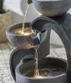 Dehner Polyresin-Gartenbrunnen Heart, Ca. H72,5 Cm -Gartenmöbel Geschäft 6911218 WE DE 002 BrunnenHeartNEU