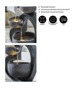 Dehner Polyresin-Gartenbrunnen Heart, Ca. H72,5 Cm -Gartenmöbel Geschäft 6911218 WE IG 001 DehnerPolyresinGartenbrunnenHeart