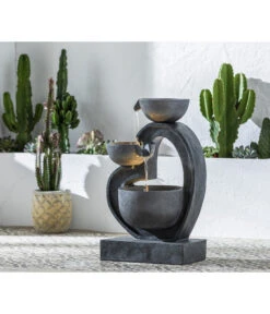 Dehner Polyresin-Gartenbrunnen Heart, Ca. H72,5 Cm -Gartenmöbel Geschäft 6911218 WE MO 001 BrunnenHeartNEU