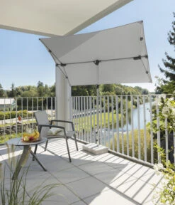 Schneider Sonnenschirm Novara, Rechteckig, Ca. B190/T140 Cm 18 Schneider Sonnenschirm Novara, Rechteckig, Ca. B190/T140 Cm -Gartenmöbel Geschäft 6953541 WE MO 001 SchneiderSonnenschirmNovarasilbergrau